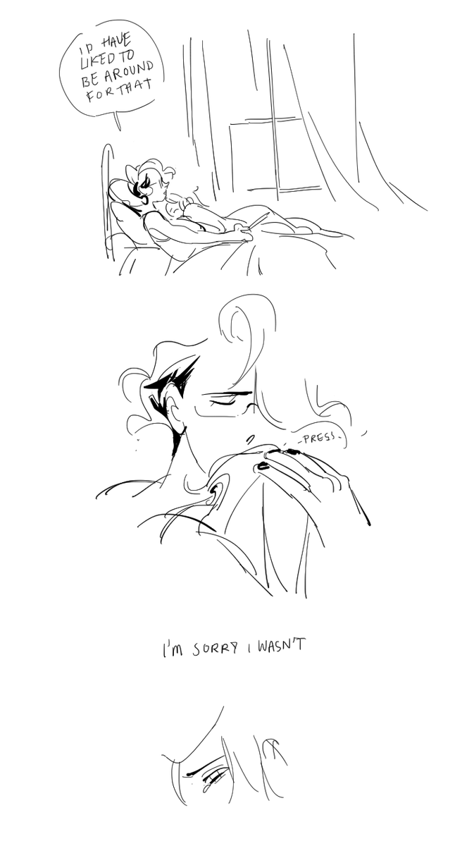 cruella/anita
anita is a writer in this AU tho im not sure if novels or prose (probably both)
there's a long gap between when they broke up in uni and the start of the affair.