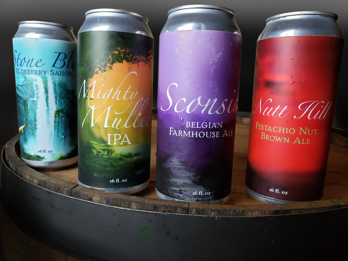 Plymouthbrewing's tweet photo. The 4 can labels have officially been revealed! https://t.co/1DdNAS3Cw4