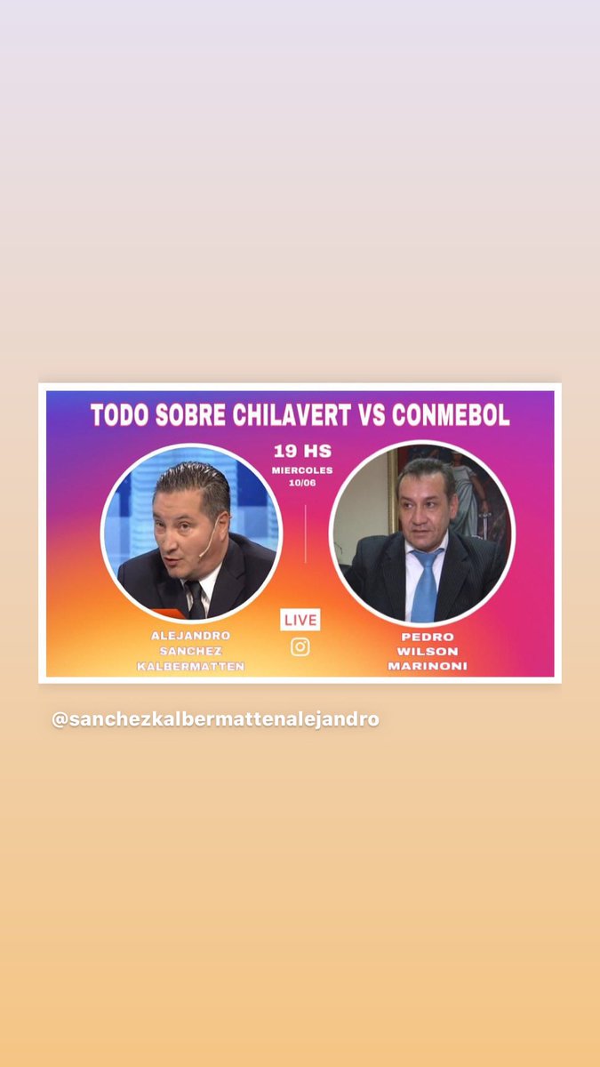 askabogados's tweet photo. No se pierdan mañana el VIVO @Instagram con el colega de Paraguay @PedroMarinoni todo sobre el proceso judicial que se le sigue a @JoseLChilavert_ y las próximas acciones a seguir contra @agdws y otros miembros de la #CONMEBOL NO SE LO PIERDAN👌#ASKABOGADOS https://t.co/uvqDHJOIMb