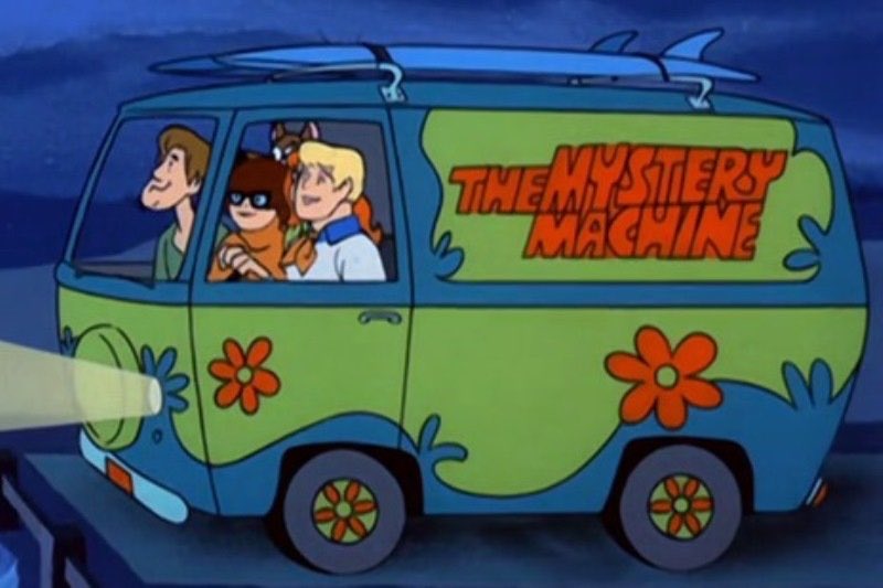 original scooby doo mystery machine