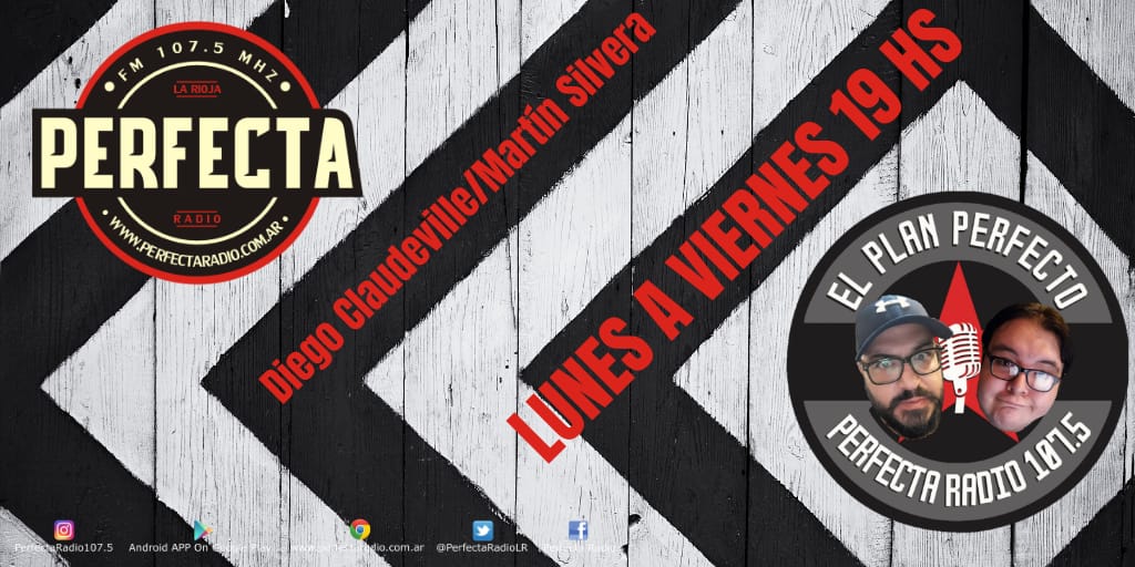 PlanPerfectoFM's tweet photo. Se viene la alegría de las tardes. Desde las 19:00, El @PlanPerfectoFM #EdicionCuarentena en vivo y exclusivo por @PerfectaRadioLR 107.5 MHz. Con la conducción de @DClaudeville y la participación especial de @TotiSilvera. https://t.co/ImEjlQsAB6