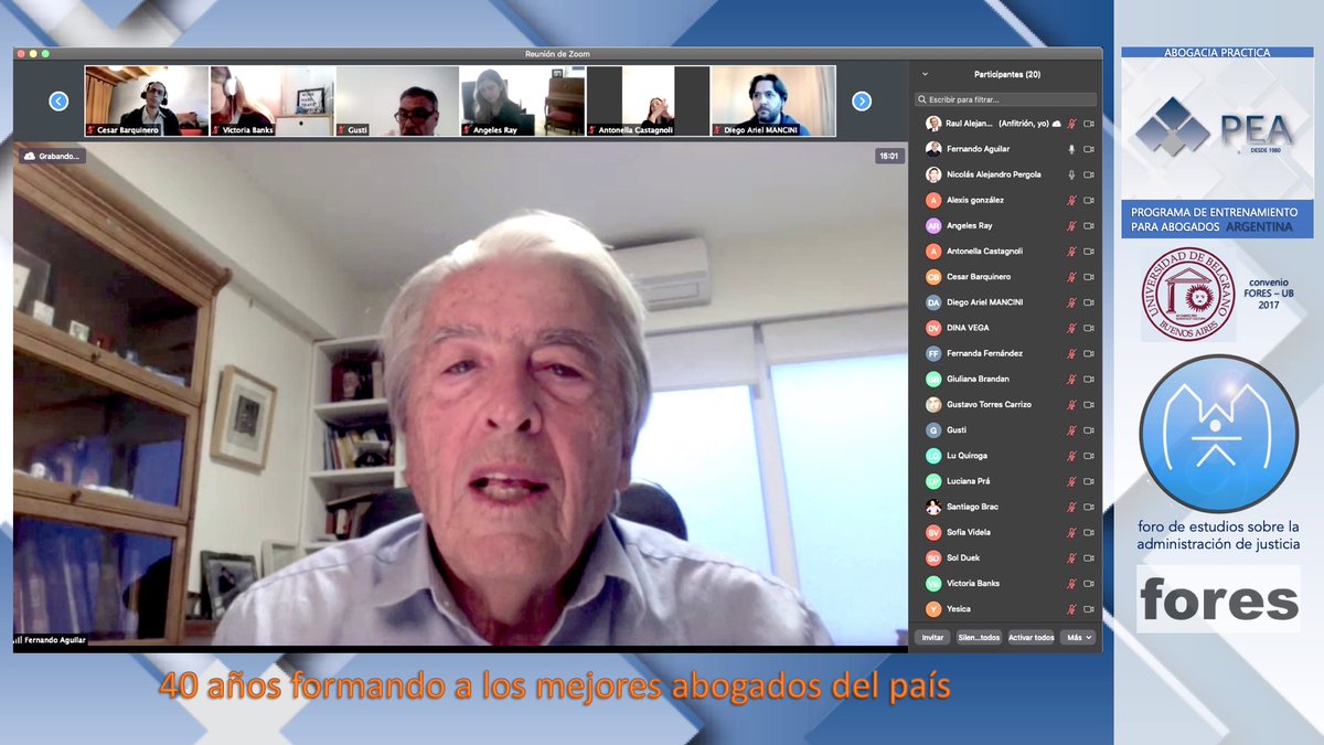 EABA_4_0's tweet photo. ARBITRAJE
en el PROGRAMA DE ENTRENAMIENTO PARA ABOGADOS.
#PEA #AbogacíaPráctica #PEA2020 #PEAADistancia #PEA40Años #PEAUB #PEAAbogaciaPractica #Arbitraje @Fores https://t.co/CuWdrCrxLa