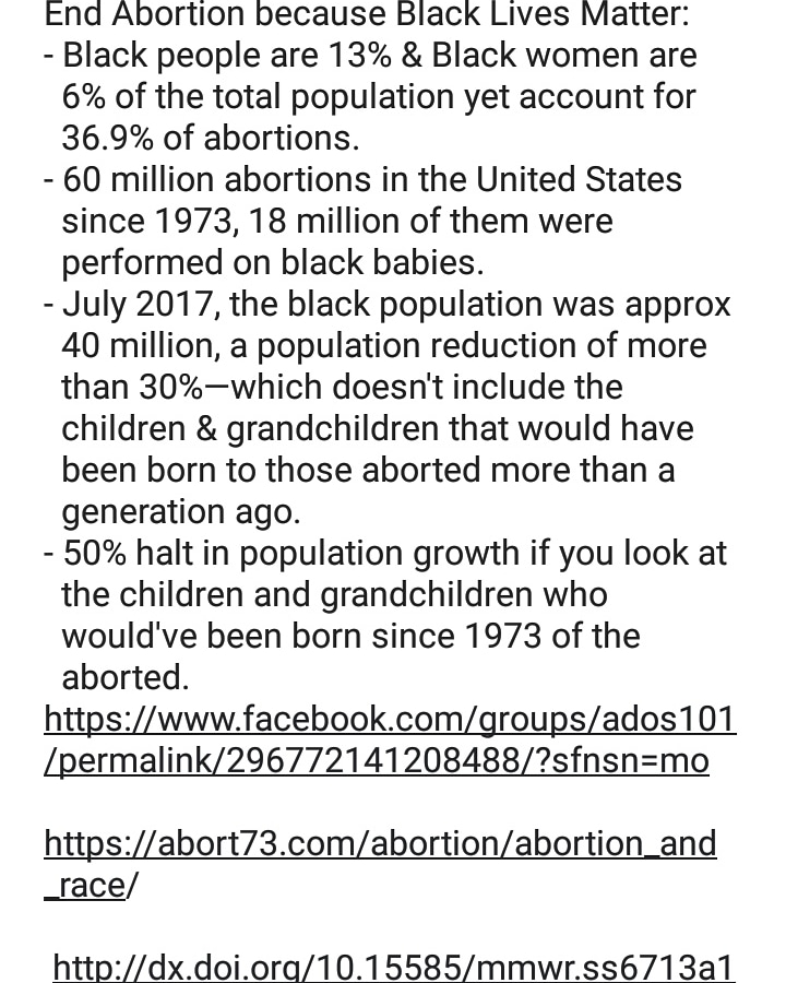 TheFabulousRee's tweet photo. @AyannaPressley #ProtestPlannedParenthood #Prolife #BLM #BlackBabiesMatter #BlackLivesMatters https://t.co/pdwzhjfD3T