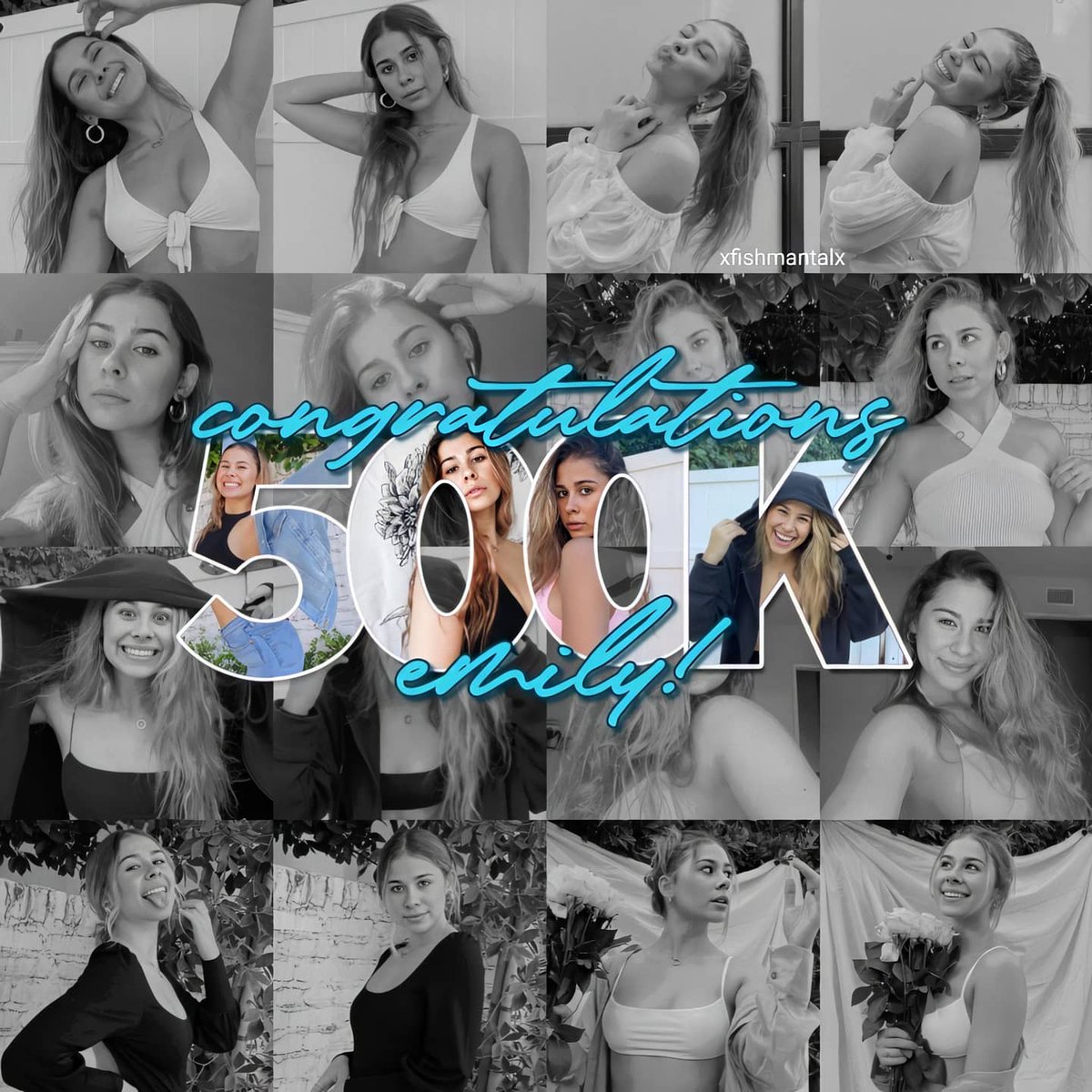 xfishmantalx's tweet photo. 500k on instagram!
congratulations @emilyalexaander, we love you so much baby girl 💙
#emilyalexander #adifishman https://t.co/ljJKkmLcdW