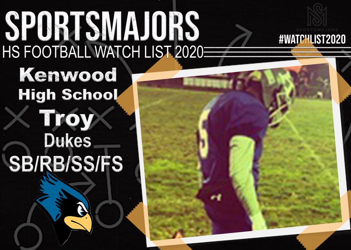 SportsMajors's tweet photo. 🏈SportsMajors Baltimore Area High School🏈
#WatchList2020 
Troy Dukes
School: Kenwood High School
Class: 2022
Pos: SB/RB/SS/FS
📽️https://t.co/o0jFtjRSTC
👉🏿(Posting all summer in no specific order)
 #RecruitBaltimore #BaltimoreFootball https://t.co/vyZ3RSZ00q