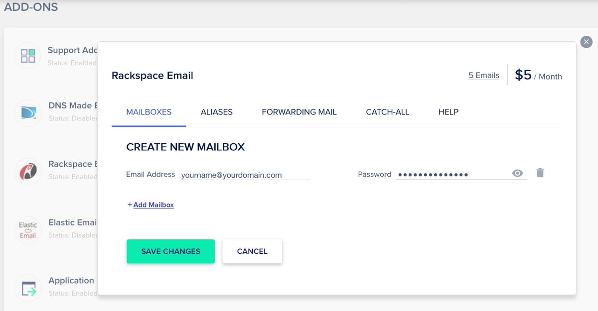scalablewebhost's tweet image. If you need an email address with your new website on a scalable server, Cloudways has you covered with a simple and affordable ($1/mailbox/month) partner add-on from @RackApps 

#webdev #webdevelopment #webdesign #wordpress #html - cloudways.com/en/?id=108669