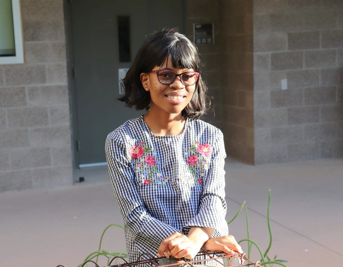 SolarSPELL's tweet photo. Meet Mpho! She curates content for our Juba School of Nursing and Midwifery digital nursing library. Attending most of her school years in Botswana, her unique perspective is valuable beyond measure. Thank you for helping SolarSPELL shine! #jubaschool #ASUnursing #ASUimpact https://t.co/935xPCysNc