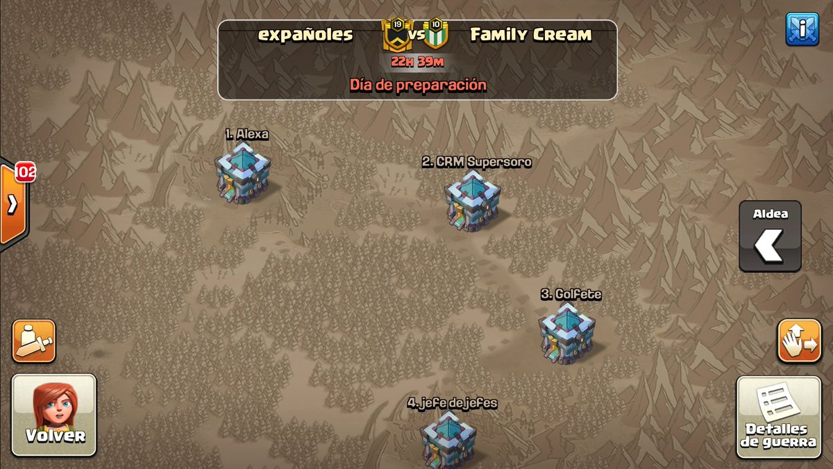Bonita random war ha salido vs @CreamRealBetis , que gane el mejor 😃