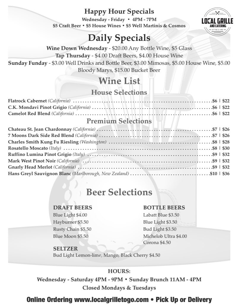 Local Grille And Catering At The Dome tweet media