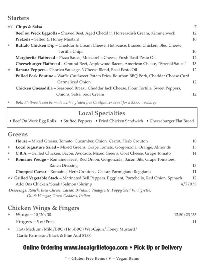 Local Grille And Catering At The Dome tweet media
