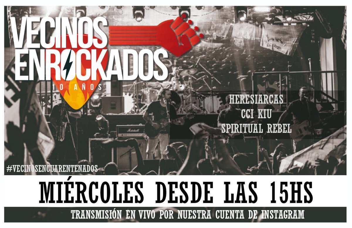 Vecinos Enrockados tweet media
