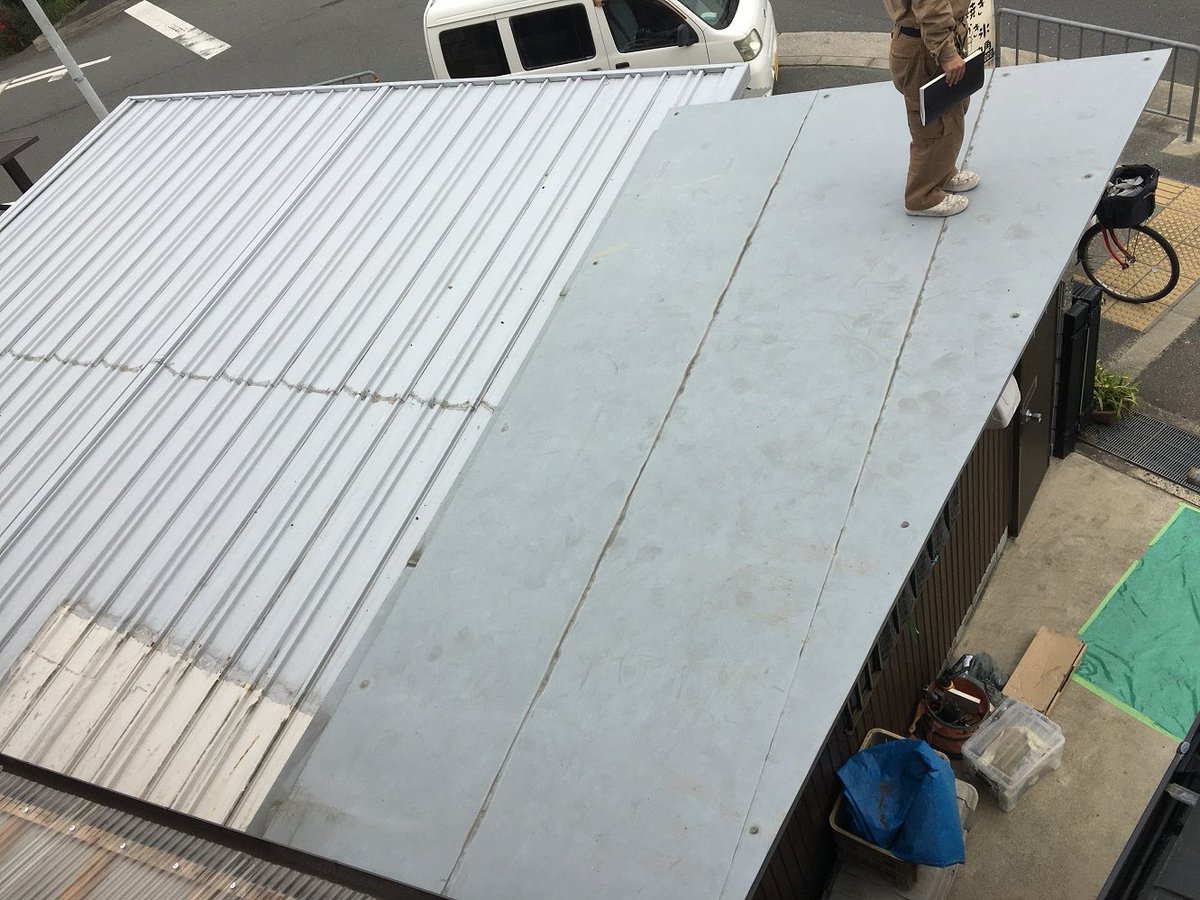 大野板金店 店舗プレハブ屋根改修工事 大阪府交野市 大阪府交野市にて 店舗プレハブ屋根劣化雨漏りの為カバー工法で屋根 用角波と立平葺を施工しました 屋根材 ガルバリウム鋼板屋根用角波 立平葺 T Co Uoaurur7kq 立平葺 角波 店舗 屋根 大野板金店 店舗プレハブ屋根改修工事 大阪府交野市 大阪府交野市にて 店舗プレハブ屋根劣化雨漏りの為カバー工法で屋根 用角波と立平葺を施工しました 屋根材 ガルバリウム鋼板屋根用角波 立平葺 T Co Uoaurur7kq 立平葺 角波 店舗 屋根
