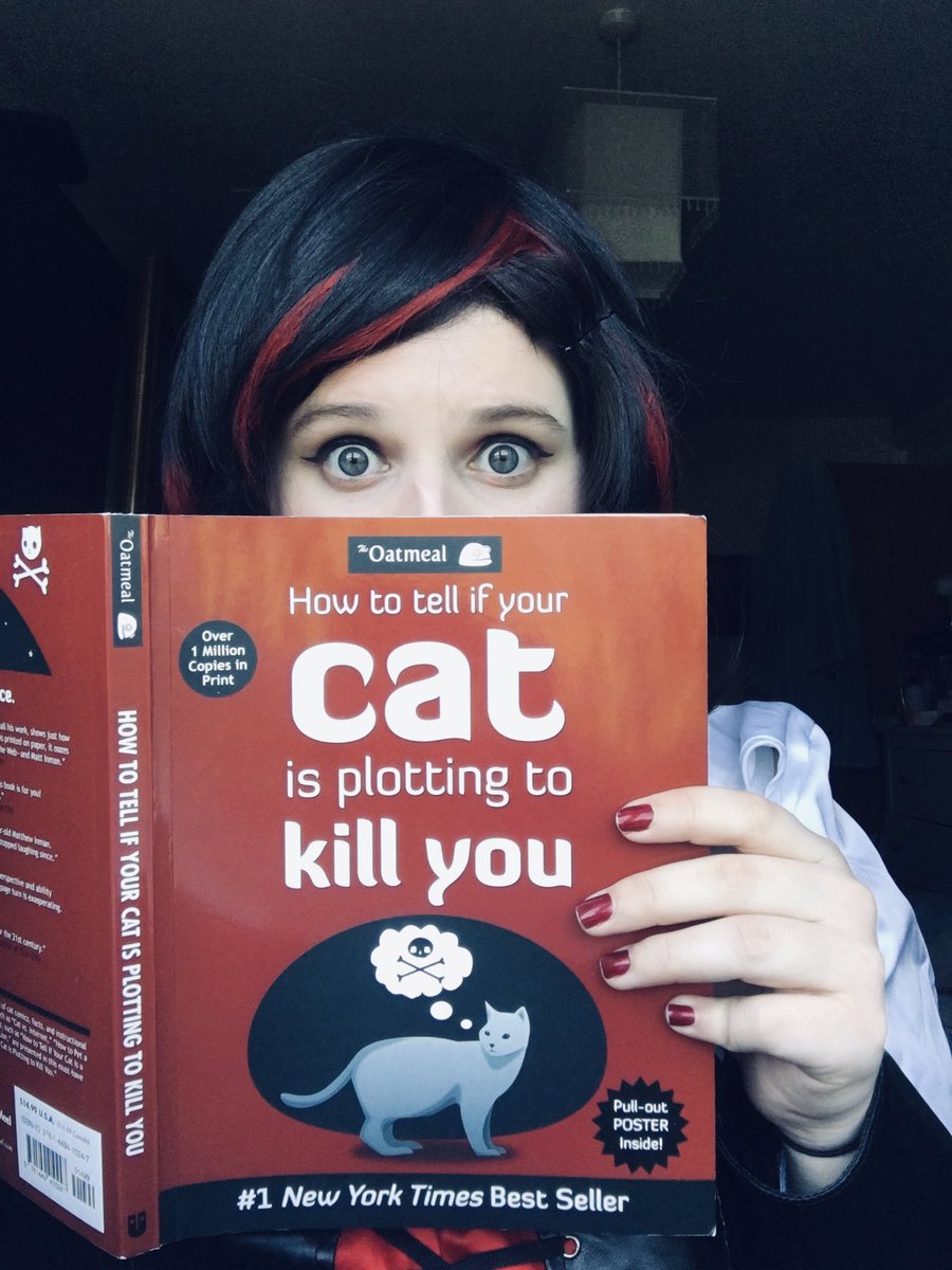 AnnieCanty's tweet photo. Ruby knows too much. 🌹📚
@IAmLindsayJones @OfficialRWBY @RoosterTeeth @RoosterTeethUK
#RWBY #RTCosplay #Cosplay https://t.co/MmTkKNURwz
