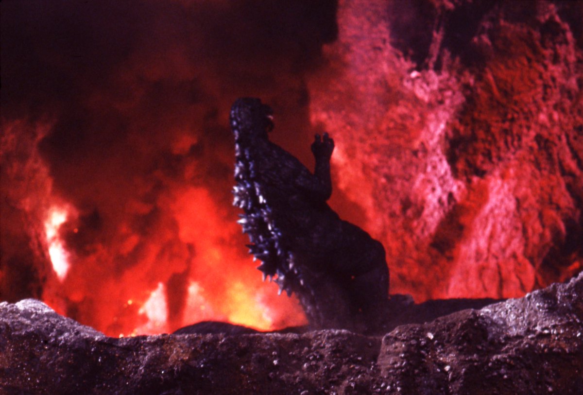 Godzilla_Toho's tweet photo. Godzilla's Plans             vs.             2020 https://t.co/Fava5pSDvn