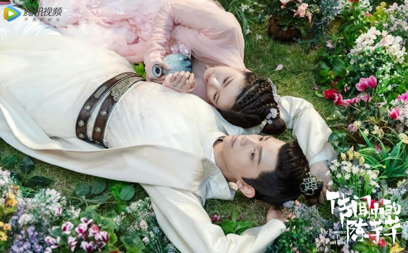 Because I can't quit you cdramas, I decided to start  #TheRomanceofTigerandRose.  Always a sucker for the pretty and this one is really cute so far too. I can't stop smiling.