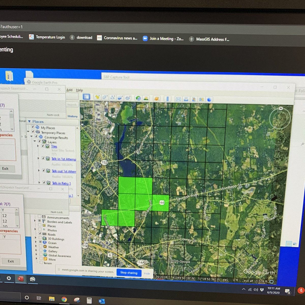 Radio testing for the day has completed. #SeekonkMA