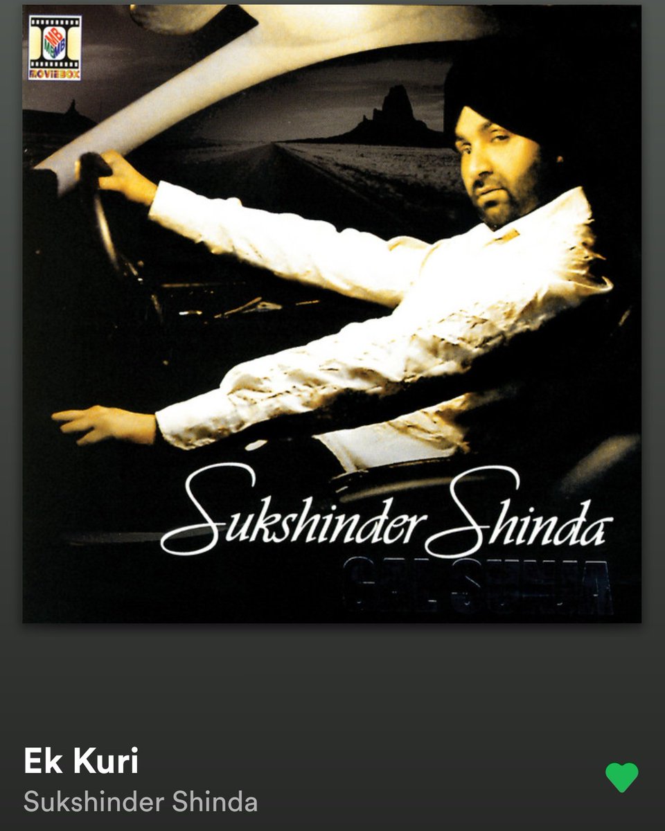 ThindLaval's tweet photo. Talking about @SukshnderShinda - "Gal Sunja" my favourite under rated track off the album was:

Track: Ek Kuri
Artist: @SukshnderShinda
Lyrics: @AmarMusapuria
Back Vocals: @jazzyb 

These 3 legends need to work together again. Bring back the hard hitting dhols! https://t.co/qZtHgbHp5Y