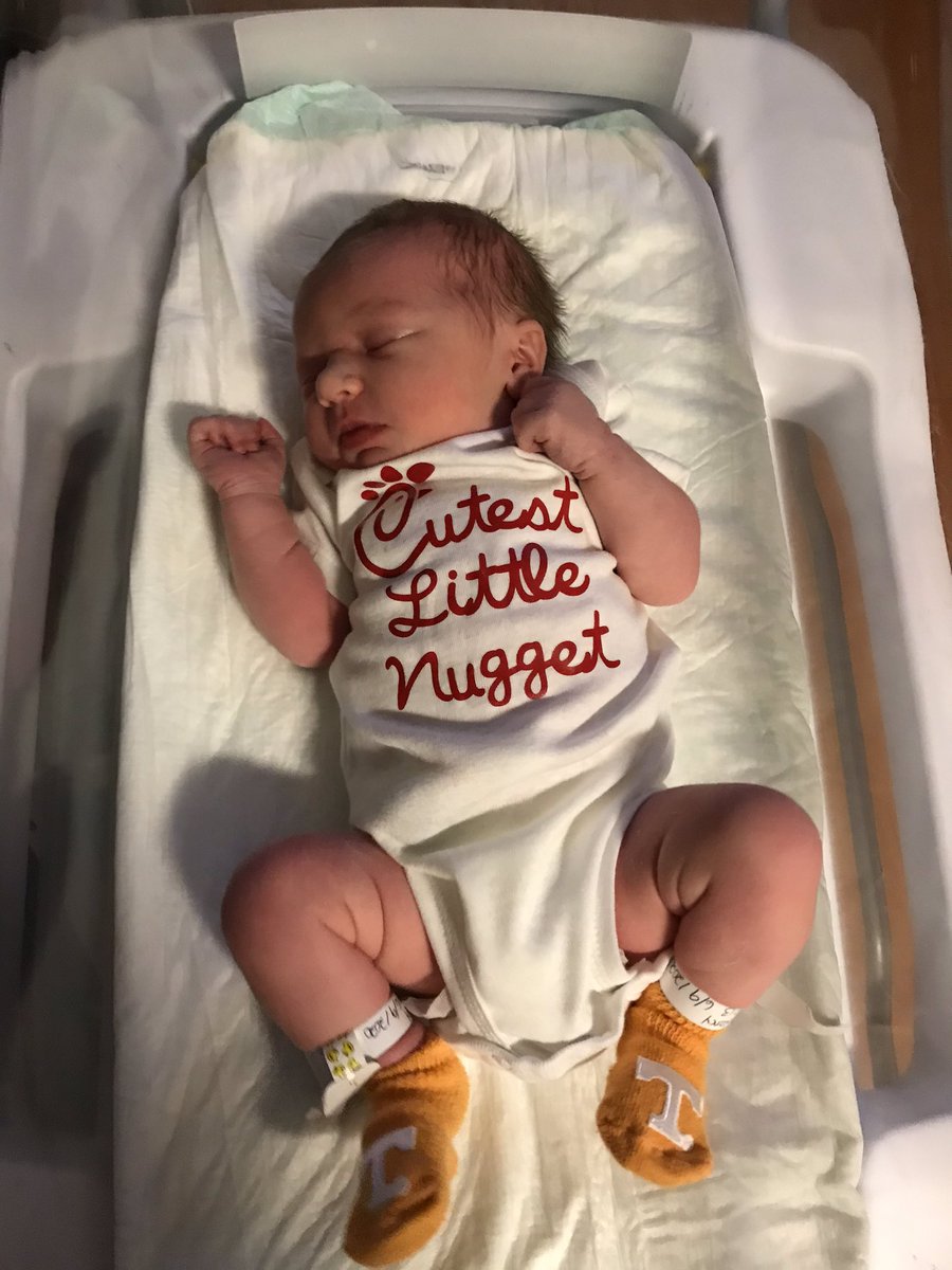 ASHedges's tweet photo. @ChickfilA what do you think of this little nugget that arrived today!?!? https://t.co/nheGV2oZ3y
