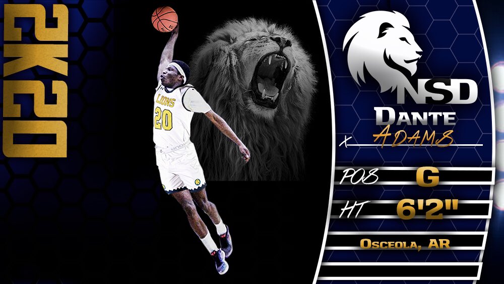 Excited to add Dante Adams, a junior college transfer from Eastern Oklahoma State College, to the Lion Family! <a href="/DanteAdams555/">Dante Adams</a> 

#BestInClass #TimeToHunt #3G #LT