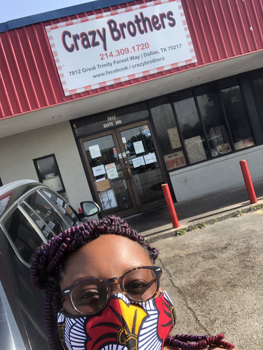So thankful for #TakeoutTuesday courtesy of <a href="/atmosenergy/">atmosenergy</a>! Supporting #localbusiness is always a pleasure when it's some of the best #Southern food in #DFW at <a href="/crazybrotherz/">Crazy Brothers</a> in Pleasant Grove.