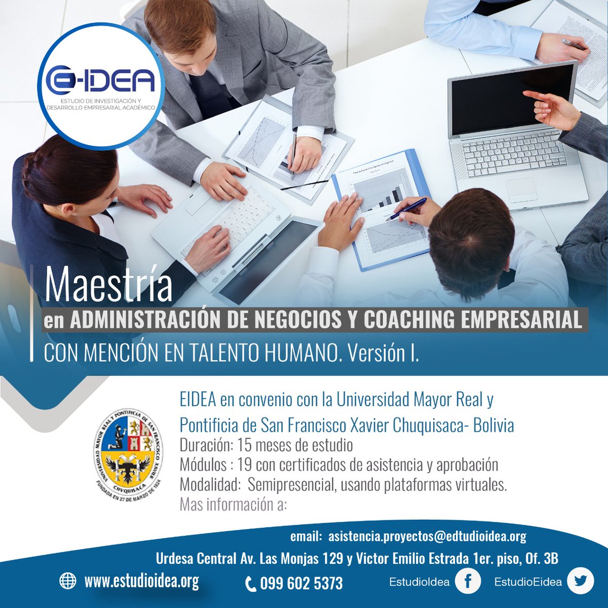 EstudioEidea's tweet photo. Estudia tu postgrado con nosotros. https://t.co/qKB3xKwXOp