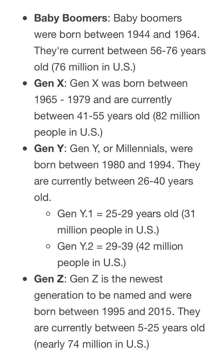 Just to clear things up. Cuz is seems “millennials” easy fi call. 🙄