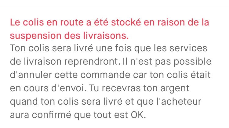 leouuune's tweet photo. @Chronopost c’est pas du foutage de gueule par hasard ?? Mon colis a été déposé le 18/05 et aujourd’hui je reçois ce message ! #Vinted stoppez le partenariat avec eux srx https://t.co/FFqNni226b