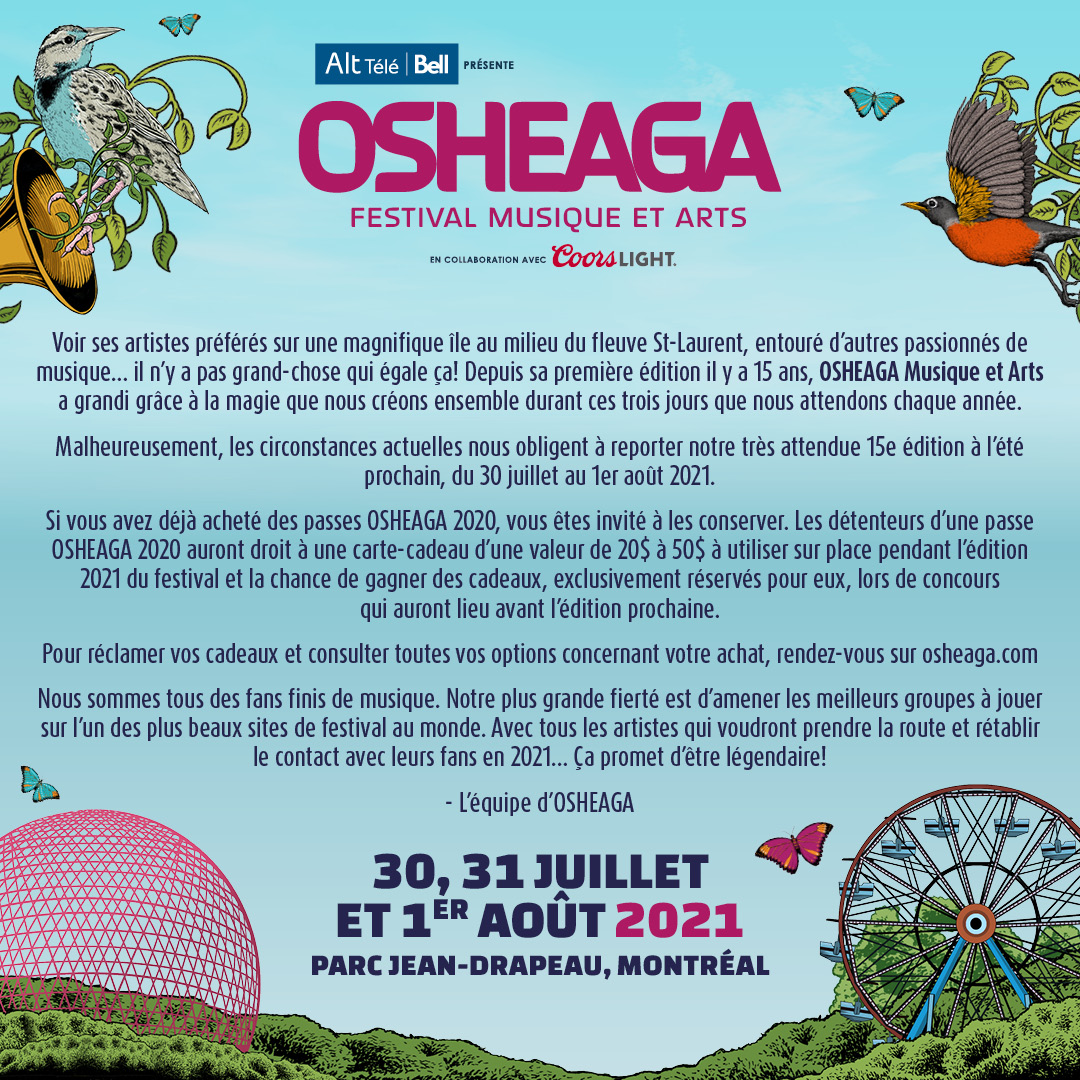 OSHEAGA on X