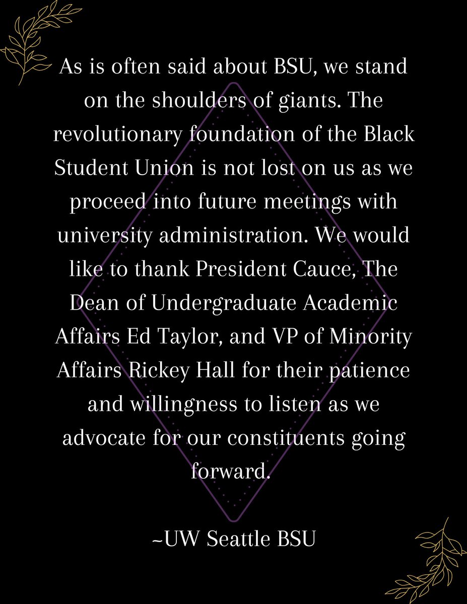 A statement from the BSU.