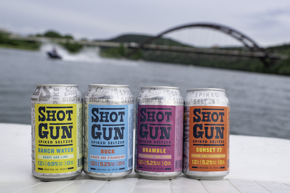 ShotGunSeltzer's tweet photo. All of our craft seltzers are 100% crafted in Texas with Texas ingredients!
#CallIt #ShotgunSeltzer #TexasBrand #TexasMade #SpikedSeltzer #HardSeltzer #TexasOriginalCraftSeltzer #SupportLocal #TexasPride #RanchWater #BrewedInTexas #Buck #Bramble #Sunset77 #VarietyPack https://t.co/tFOmUCZCAy