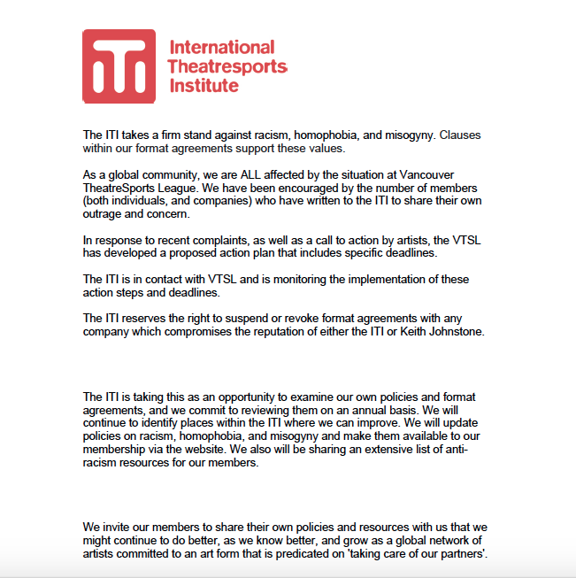 For Immediate release