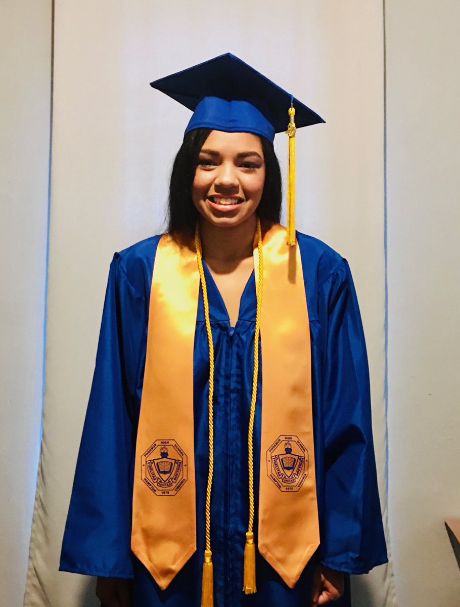 HCS_HAALC's tweet photo. Congratulations to Aaliyah Hylton! #WeAreHCS #HCSClassof2020 @PhoebusHS1 @HamptonCSchools https://t.co/s7enHd2VU6