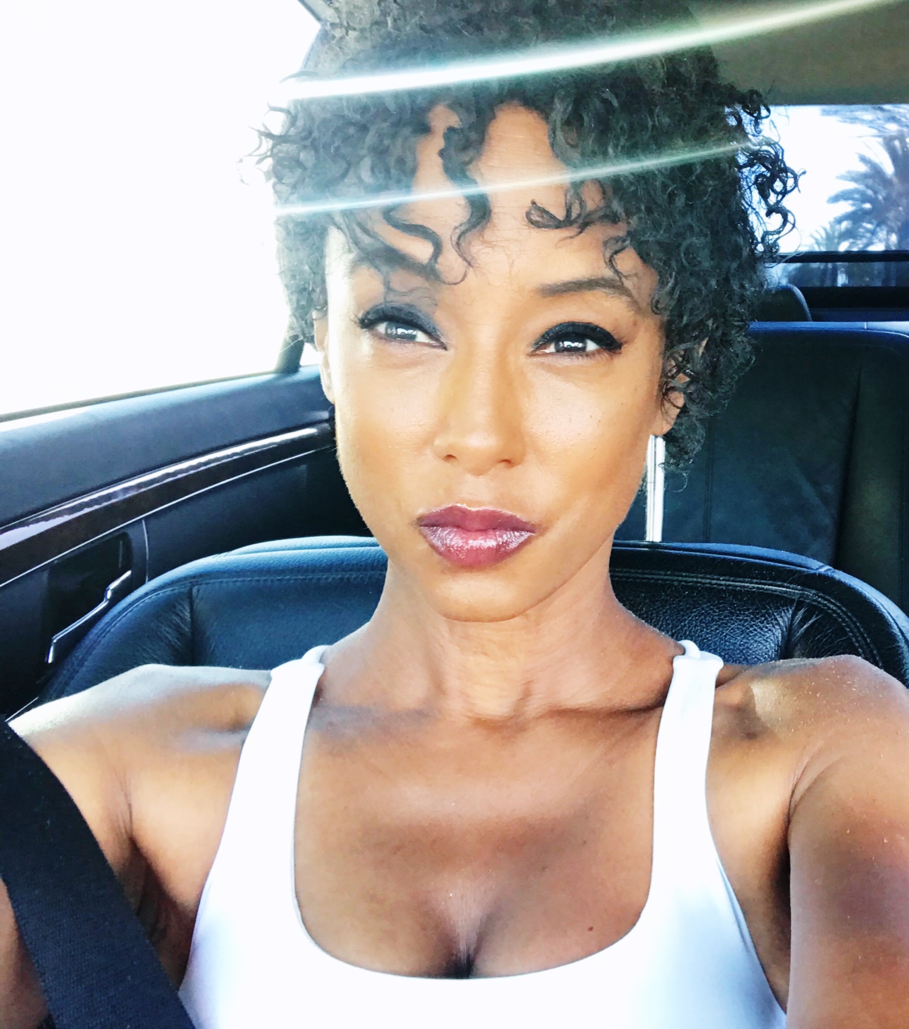 Trina McGee on X: "Natural hair don't care   https://t.co ...