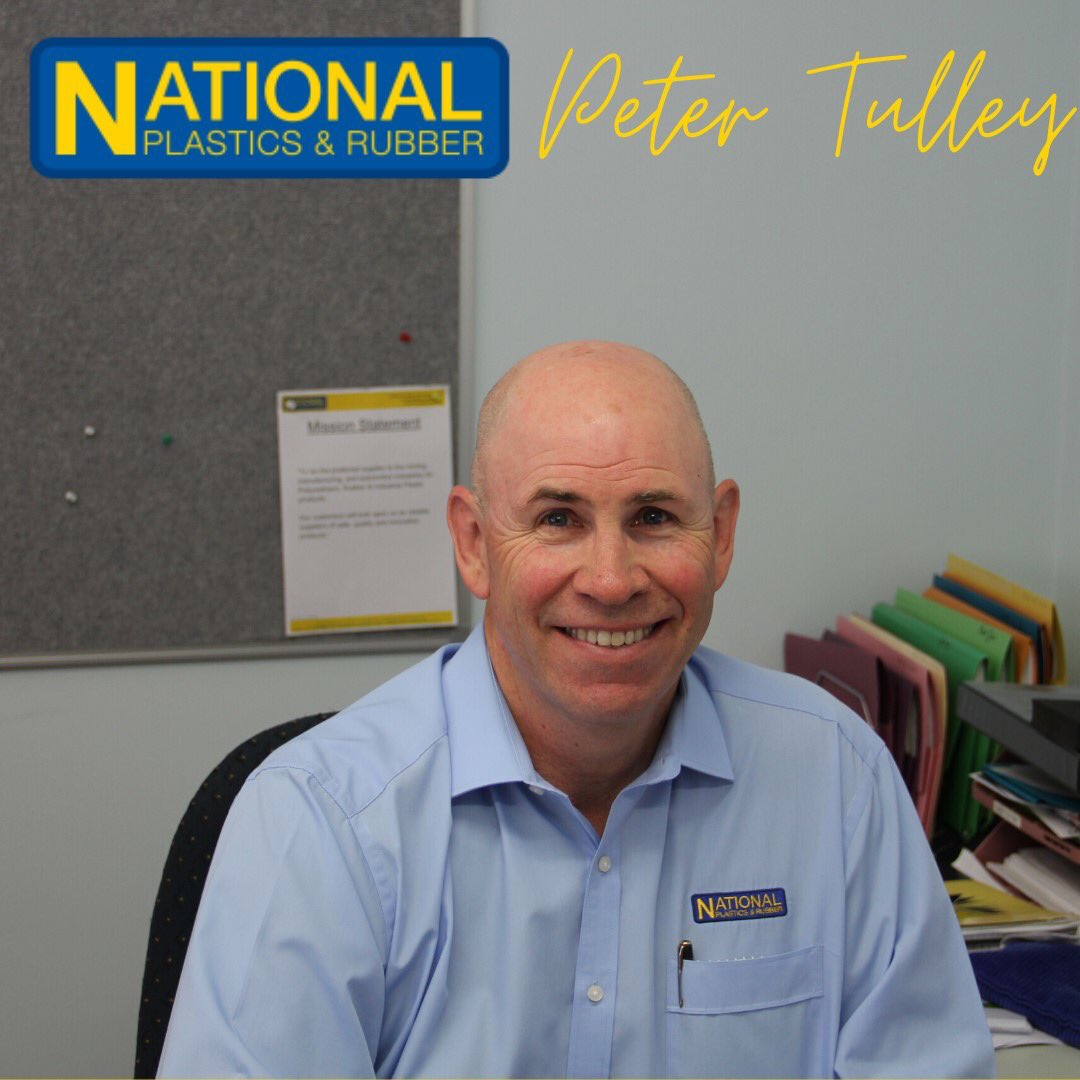 nat_plastics's tweet photo. #meetourteam Peter Tulley one of the Directors! He started the business with Bruce Spencer in 1997 as he saw opportunities for high quality products to be made in Australia for the local #mining &amp; #manufacturing. He’s motivated by seeing solutions created for customers' problems. https://t.co/OHfPcIje0I