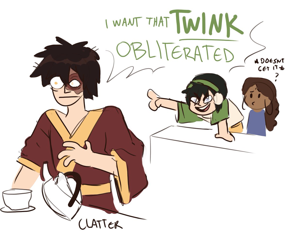 cosmic_dia's tweet photo. toph expands her vocabulary https://t.co/fXxzKqZnMr