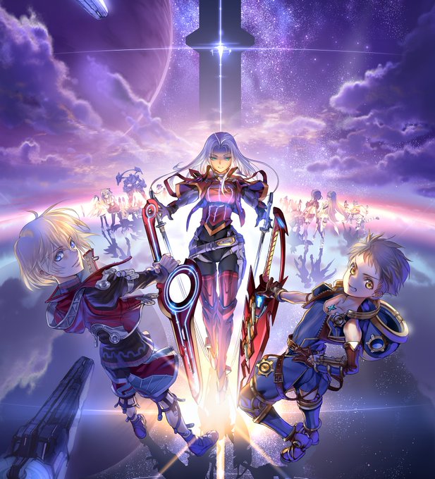 ゼノブレイドのtwitterイラスト検索結果