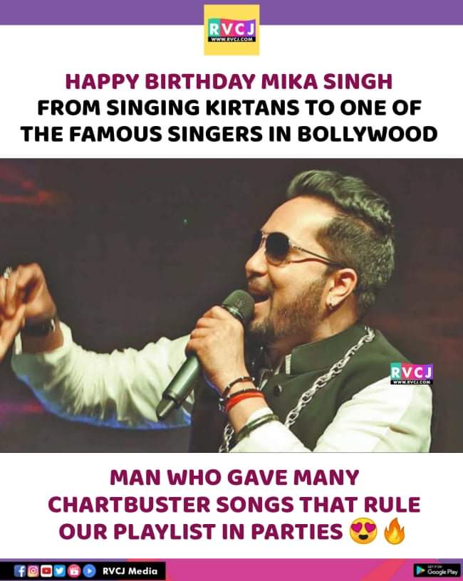Happy Birthday Mika Singh!       