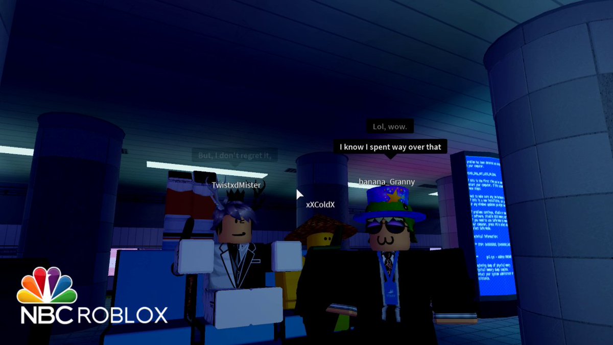 Nbc Roblox Roblox Nbc Twitter - nbc tv logo roblox