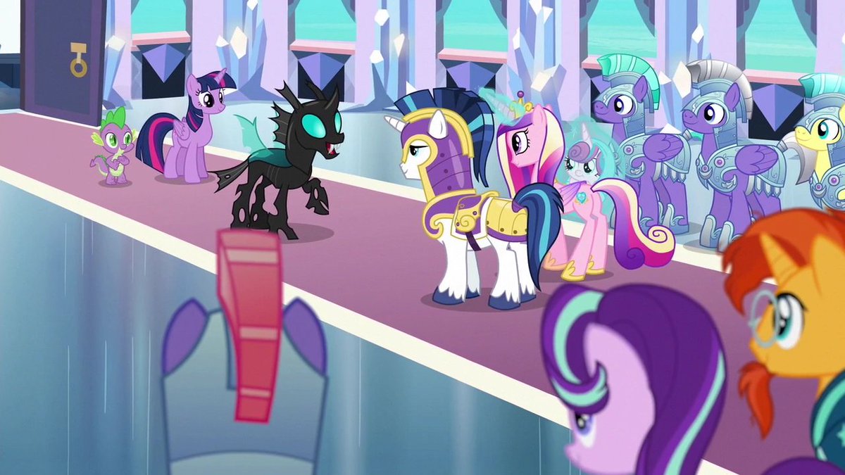 in the Crystal Empire.The blast sent him far away and he ended up near the ...