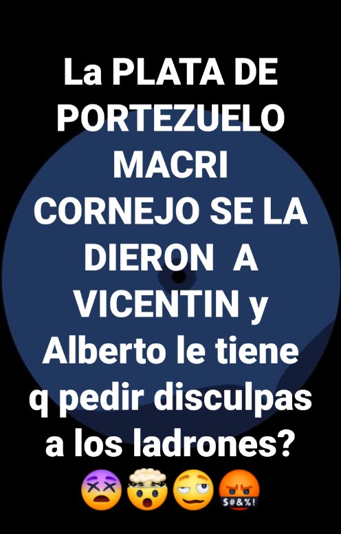 alejandraSAT's tweet photo. #Mendoza el dilema #Vicentin vs #Portezuelo  y los LADRONES https://t.co/7nQj5NQZrx
