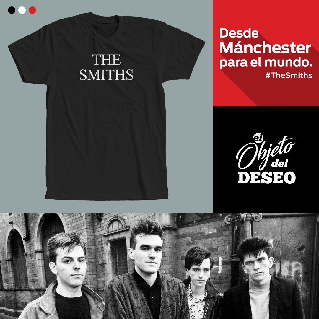 objetodeseocdmx's tweet photo. #TheSmiths ha sido denominada por los críticos como la banda más importante en la escena británica de música independiente de la década de los ochentas.
#PlayeraPersonalizada #CorteVinil Disponible en color negro, blanco y rojo. Síguenos en Instagram y Facebook #objetodeseocdmx https://t.co/jfH7DJP8WR