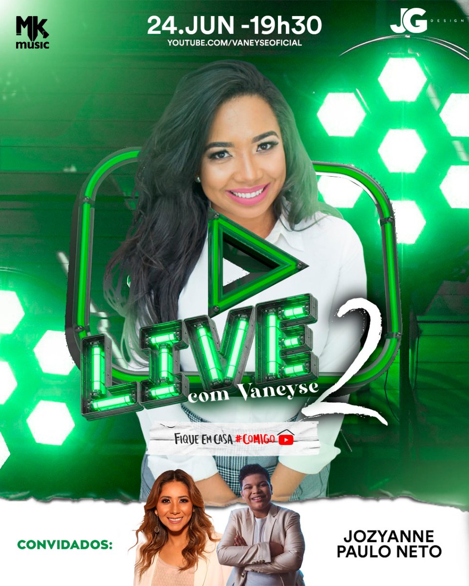 vaneysecantora's tweet photo. Dia 24 e Junho, no meu canal do YouTube!!! https://t.co/HElDoZlW26