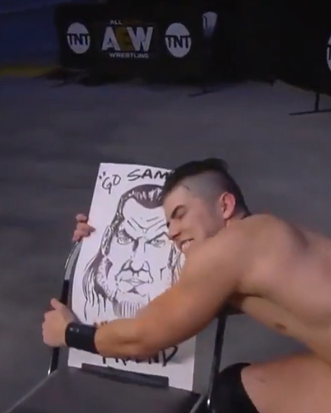 Was at a house show with <a href="/Delilah_SCW/">Delilah</a> and saw this sign in the crowd. Never forgotten <a href="/DylanHowellPW/">Dylan Howell</a> Get well soon Mang! xoxo