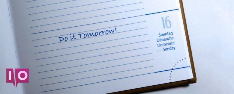 Comment faire avancer les choses et arrêter la procrastination - Moyens I/O
zpr.io/tQCKd