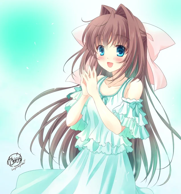 暑いよね!水分補給は忘れずにね♪ 