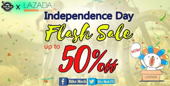 BikeMech_PH's tweet photo. GET READY NOW and RESERVE for the Upcoming Flash SALE on Independence DAY!!!
Essential Cycling Accesories at our Virtual Bike Shop!
Here at #BikèMech, you and your bike is important to us.
#LazBounceBack #LazadaPH66 https://t.co/HxANhOcEPT