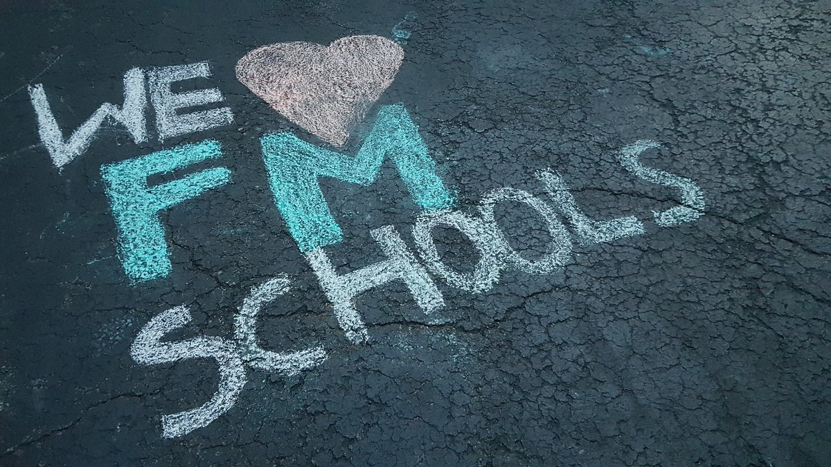 Prof_TGSchulze's tweet photo. From my kids to the teachers &amp; staff at #EagleHill MS and #EndersRoad Elementary @fmschools @FMTAteachers! You have been wonderful. Thanks for helping the kids through the trying #Covid19 times. #NYStrong  @MichaelBenny @TedandAmy @OfcfilipFM_SIRO @syracusedotcom @SyracuseAirport https://t.co/raYSqKFSPI