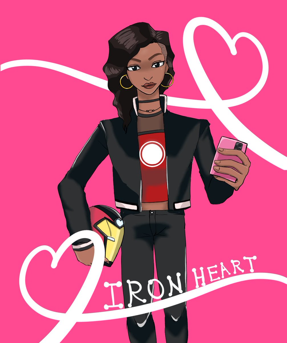 才原茉莉乃 على تويتر 1日1アメコミ Marvel アイアンハート Iron Heart 行方不明になったトニー スタークの代わりにアイアンマンになった15歳の天才少女 若手ヒーロー系アニメにはでてくるし 現在放送中の Marvel Rising にも登場中 1日1絵 アメコミ