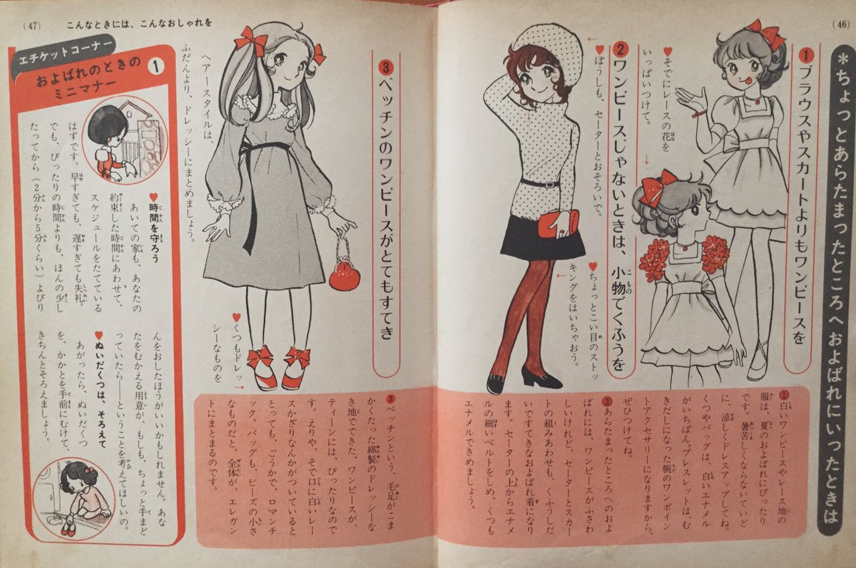 昭和52年10刷『＃ミニレディー百科 おしゃれ入門』の紹介です
