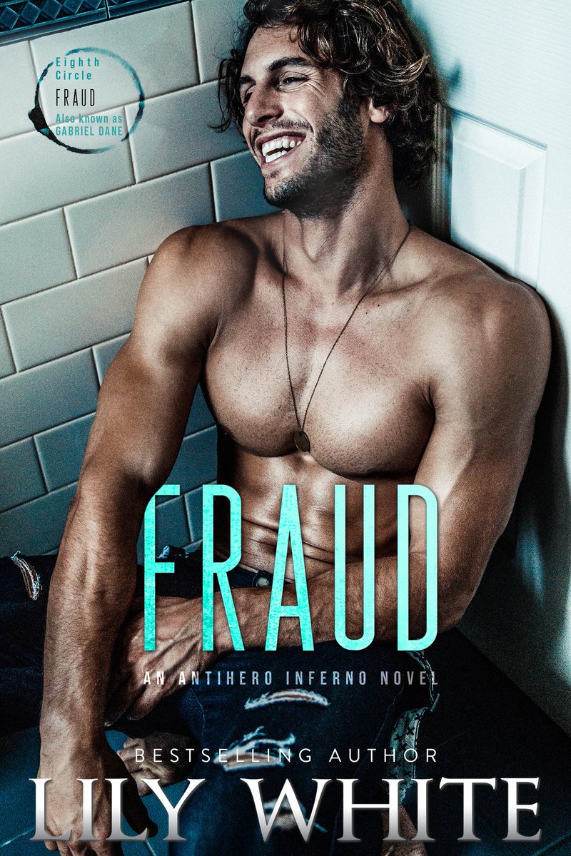 #CoverReveal → Fraud (Antihero Inferno #2) by <a href="/lilywhitebooks/">Lily White - Author</a> is releasing 6/24!
Cover Design: Lori Jackson Design
Photographer: <a href="/lanefotograf/">MichelleLancaster</a>
Model: Elias Chigros